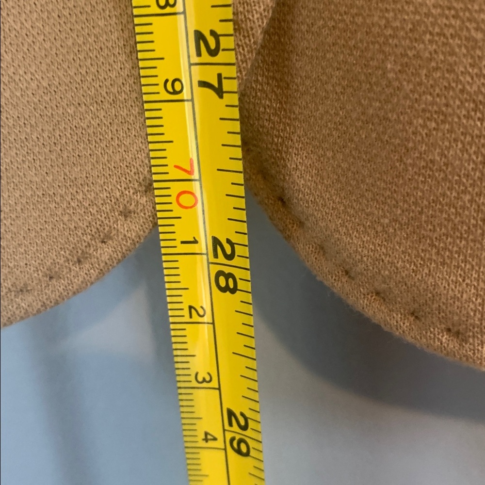 Talbots Camel Aberdeen  Blazer with Pockets NWT Size 14 Tan 75% Cotton - Picture 13 of 13